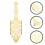 4Ud Cucharas Decorativas Doradas De Acero Inoxidable Hogar 9