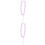 2Ud Lanyard Decorativo Para Morado Con Y 6