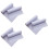 18Pièces Toile Blanche 14 Count Souple Pour Travail De Point 7