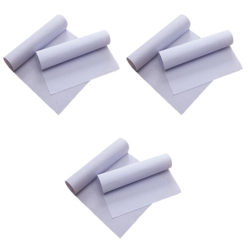 18Pièces Toile Blanche 14 Count Souple Pour Travail De Point 2