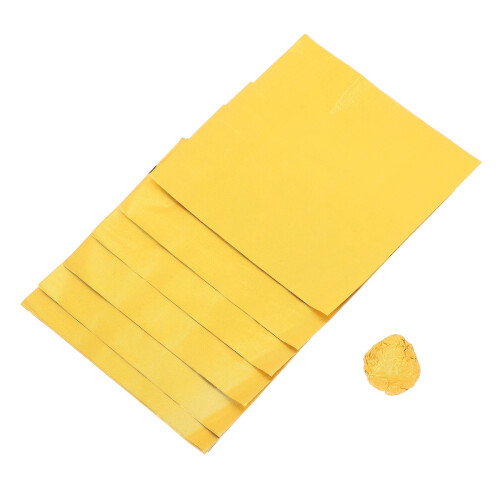 200Pièces Aluminium Or Pour Chocolats Bonbons DIY 1