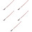 5Pièces Archets 1/4 Bois Violon Crin De Cheval Mongol Sons Nets 9