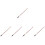 5Pièces Archets 1/4 Bois Violon Crin De Cheval Mongol Sons Nets 7