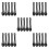 25Pcs Plastic Cardboard Punch Slitter for Smooth Cutting 10