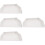 4Pièces Capuchons De Descente PVC Pour Gouttières Longue Durée 9