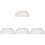 4Pièces Capuchons De Descente PVC Pour Gouttières Longue Durée 4
