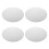 16Pièces Toiles Rondes Blanches, Support Peinture Huile 1