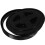 3Pcs Secure Seal Black ABS Bucket Caps Replacement for Chemical Drums 1