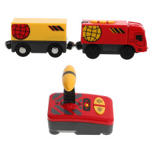 3Pièces Train Enfant Électrique Rouge Jouet À