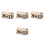 4Pz Piccole Case in Legno Kit DIY Per Bambini E Decorazioni 8
