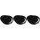 3Pcs Secure Seal Black ABS Bucket Caps Replacement for Chemical Drums 6
