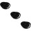 3Pcs Secure Seal Black ABS Bucket Caps Replacement for Chemical Drums 11