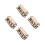 4Pz Piccole Case in Legno Kit DIY Per Bambini E Decorazioni 10