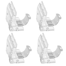 8Pz Supporti Trasparenti in Metallo E Per Tende E Veneziane