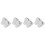 8Pièces Kit Base De Clôture Usage 6
