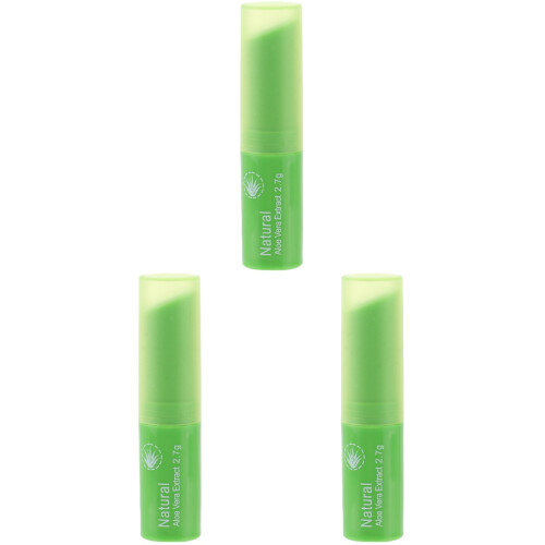 3Pz Lip Balm Aloe Verde Naturale Nutriente Morbidezza Labbra 2