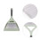 3Set Scopa E Paletta Piccola Verde Kit Desktop Per Pulizia Facile 10