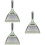 3Set Scopa E Paletta Piccola Verde Kit Desktop Per Pulizia Facile 7