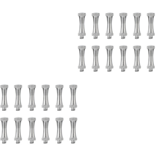 24Pz Dita Per Argento Decorativo Materiale 2