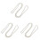 3Pz Catena Perline E Strass Per Moda E Cucito 2