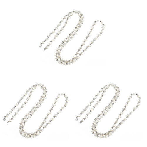 3Pz Catena Perline E Strass Per Moda E Cucito 1