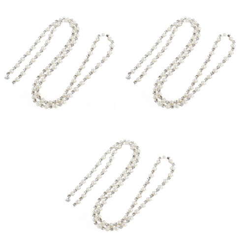 3Pz Catena Perline E Strass Per Moda E Cucito 2