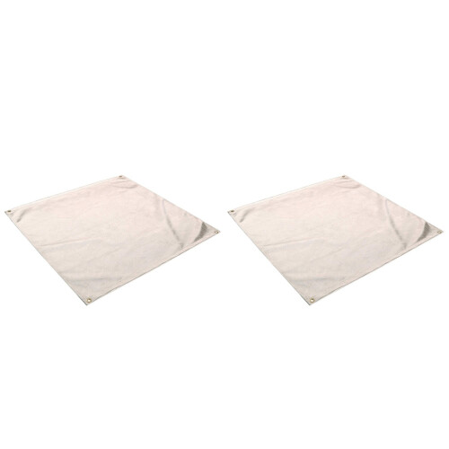 2Pz Coperta Antifuoco Bianca Per Barbecue Outdoor 1