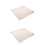 2Pz Coperta Antifuoco Bianca Per Barbecue Outdoor 5