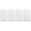 4St Compacte Portable Skincare Mask Warmer Wit Voor Winters 4