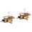 2Sets Science Ruimte Model Lichtbruin 5