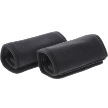 4Paren Compacte Zwarte Walker Handgreep Covers Comfortabel & Anti-Slip