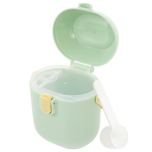 3Pz Dispenser Formula Verde Pratico E Infrangibile Con Cucchiaio