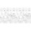 1000Pcs White Webbing Size Labels for Clothes Sewing & Garments 2