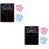 2Sets Kinderparty Sticker Sichere, Haftende Baby Gender Labels 6