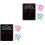 2Sets Kinderparty Sticker Sichere, Haftende Baby Gender Labels 3