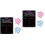 2Sets Kinderparty Sticker Sichere, Haftende Baby Gender Labels 4