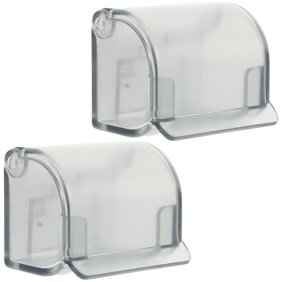 8Szt Praktyczny Uchwyt Na Maszynki Do Golenia Do ŁAzienki Szary Abs-image