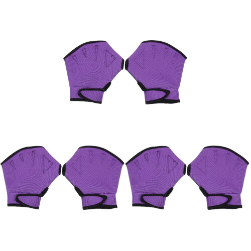 3Pares De Para Natação Nylon Flexível 2