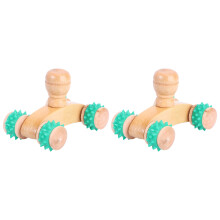 2Pares Brinquedo Roller Treinamento Pet Multicolor