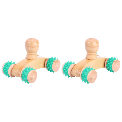 2Pares Brinquedo Roller Treinamento Pet Multicolor