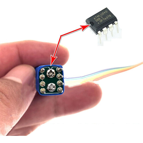 DIP8 Direct Insertion Chip Probe Line for Read Write Programming of Air Conditioners E-Side Burning Devices 1