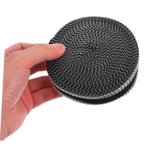 Rolle Rollpatch ironon hem tape for clothing jeans DIY black 1