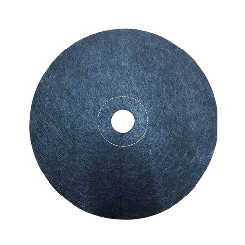 Tree Mulch Ring Weed Control Mat, NonWoven Round Protector Cover for Plants, 16 Pack 42cm