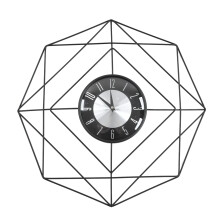 Horloge murale décorative, design classique et moderne, ultra silencieuse, idéale pour la décoration intérieure. Construction robuste en métal