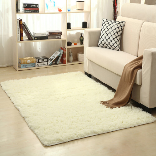 Shaggy Super Soft Rug, κομψό χαλί διακόσμησης σπιτιού με φωτεινά χρώματα και πολυτελή