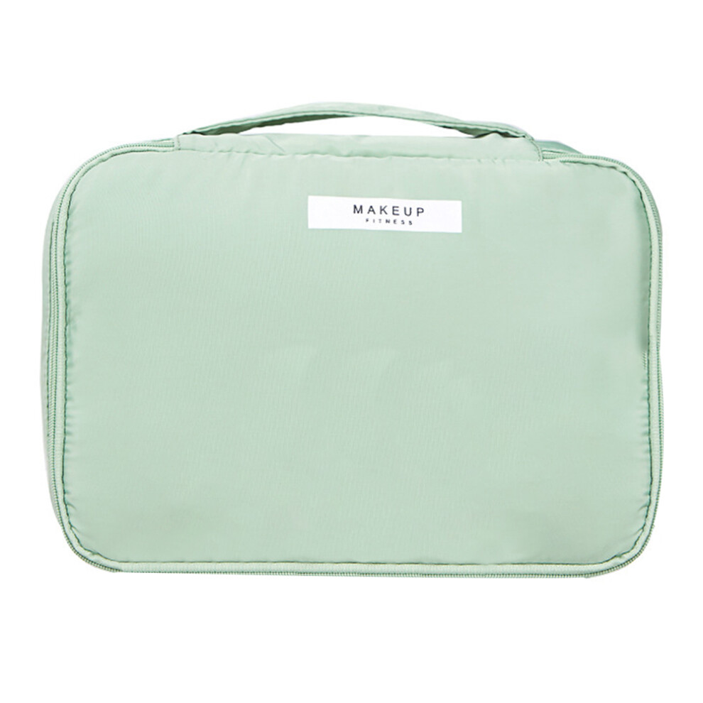 Interior Space Protects Makeup Pouch Brush From Dust, Stylish Appearance For Multifunctional Use And Convenient Zipper Access