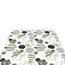 Self Adhesive Bathroom Decor Non-Slip Boho Hexagon Stickers, Multi-Use Waterproof Floor Tiles For Eclectic Addition To Summer Spaces
