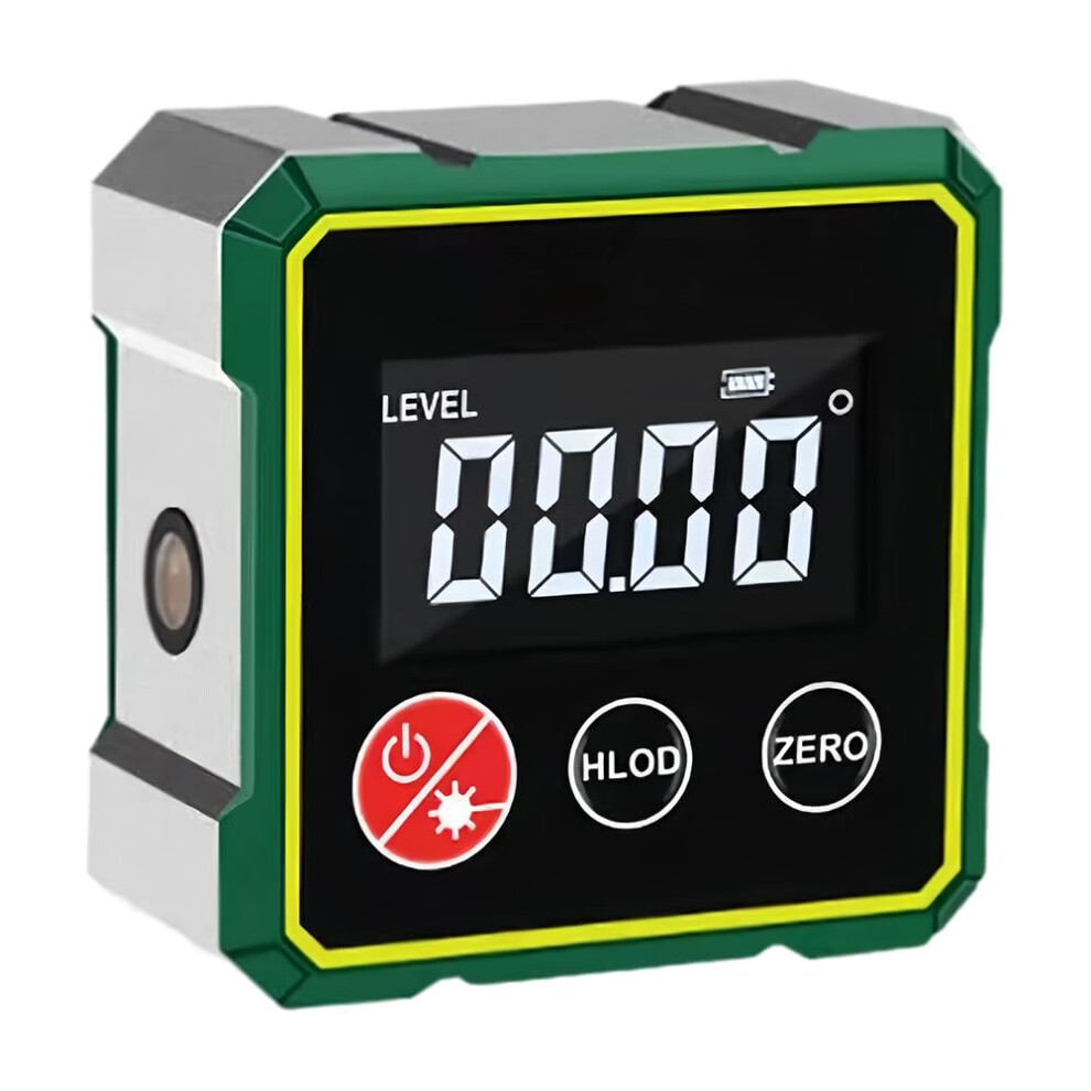 Magnetic Lcd Digital Inclinometer Angle Finder With Backlit Display And Spirit Level For Construction, Diy (1Pc) 9412369356062