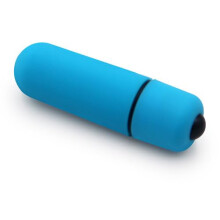 Bullet Vibrator for Women Waterproof Travel Size 10 Modes Powerful Mini Vibrator Blue