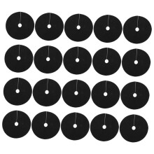 40pcs Non Woven Tree Mulch Rings for Garden Weed Control, Water Permeable and Easy Install